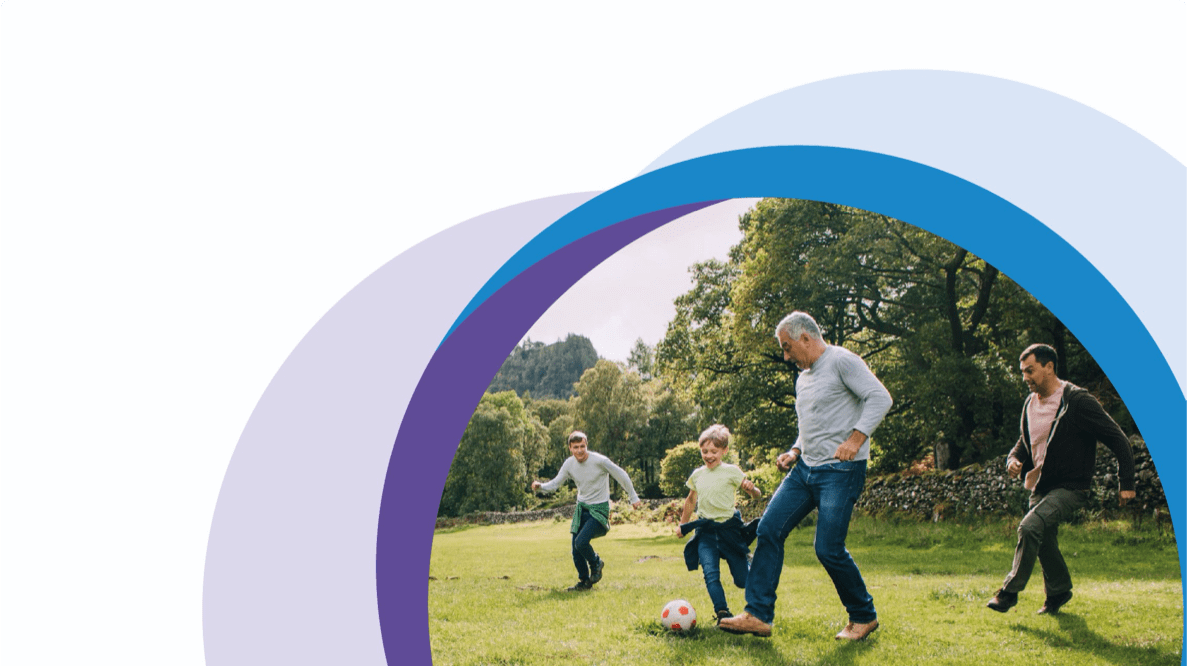 menține-te activ, fă mișcare, joacă fotbal, gestionarea diabetului de tip 2, Act4Diabetes